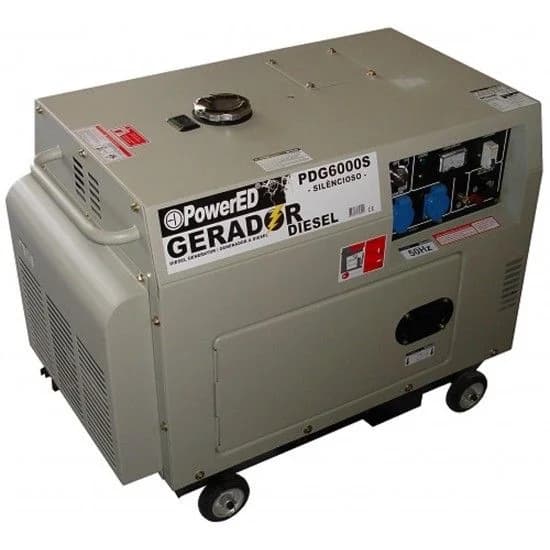 Gerador Diesel A/E Silen Pdg6000S-3 400V refª 310053 Powered - 310053 - Ferramentaspro.pt