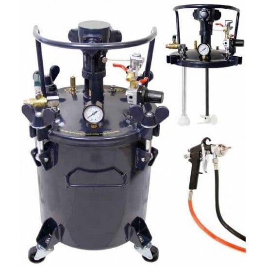 TANQUE PINTURA 20L 2m MISTURADOR AUTOMÁTICO REF 123544 EUROED