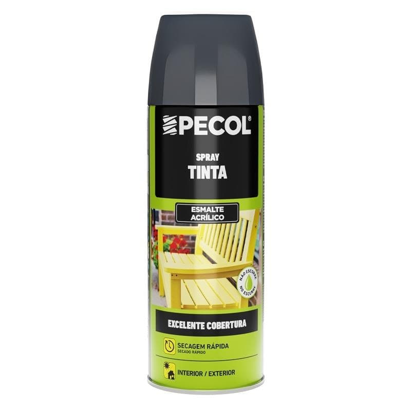 SPRAY TINTA P400 CINZA RAL 7011 PECFIX