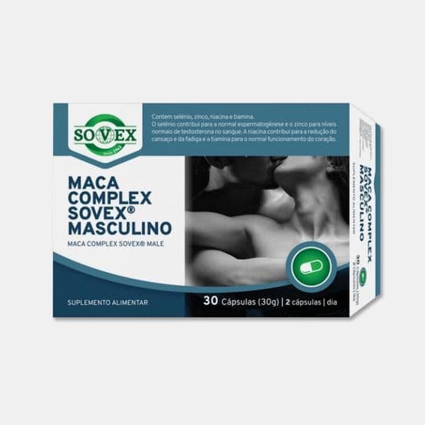 Sovex Maca Complex Masculino 30 Cápsulas