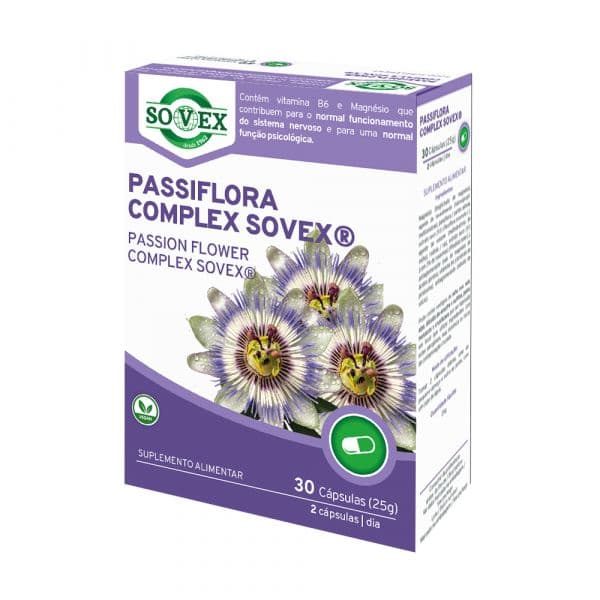 Sovex Passiflora Complex 30 Cápsulas