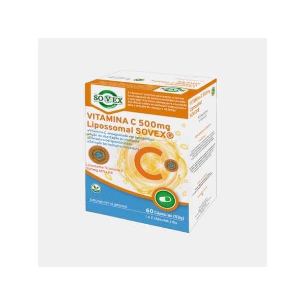 Sovex Vitamina C 500mg Liposomal 60 Cápsulas