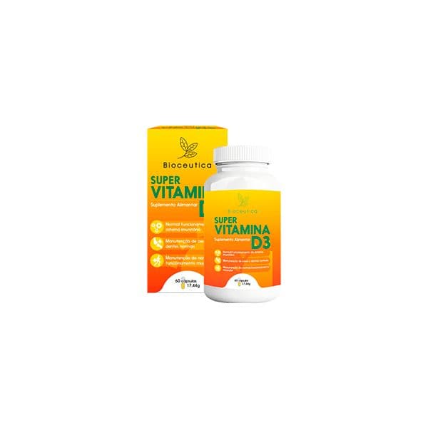 Bioceutica Super Vitamina D3 60 Cápsulas
