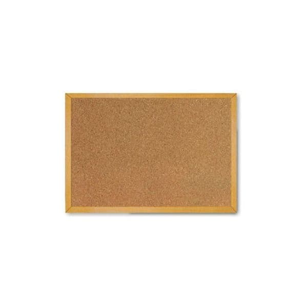 Bi-office Quadro de Cortiça 90x120cm Moldura Madeira 1 Face