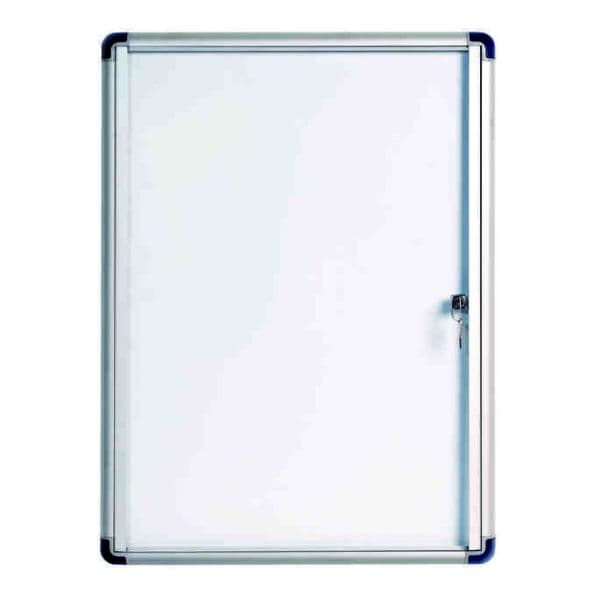 Vitrine Interior 49x66cm Enclore Budget Fundo Magnético Branco - VT610109660