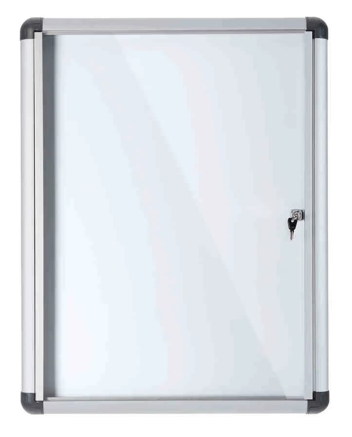 Vitrine Interior 660x710mm Enclore Extra Fundo Magnético Branco - Bi Office