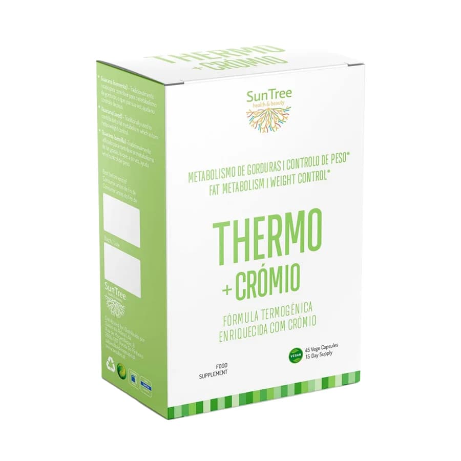 SunTree Thermo + Crómio 45 Cápsulas