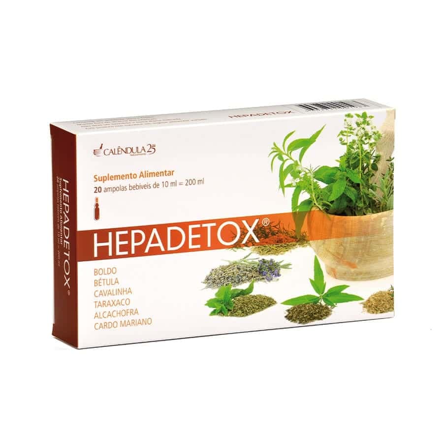 Calendula Hepadetox 20 Ampolas