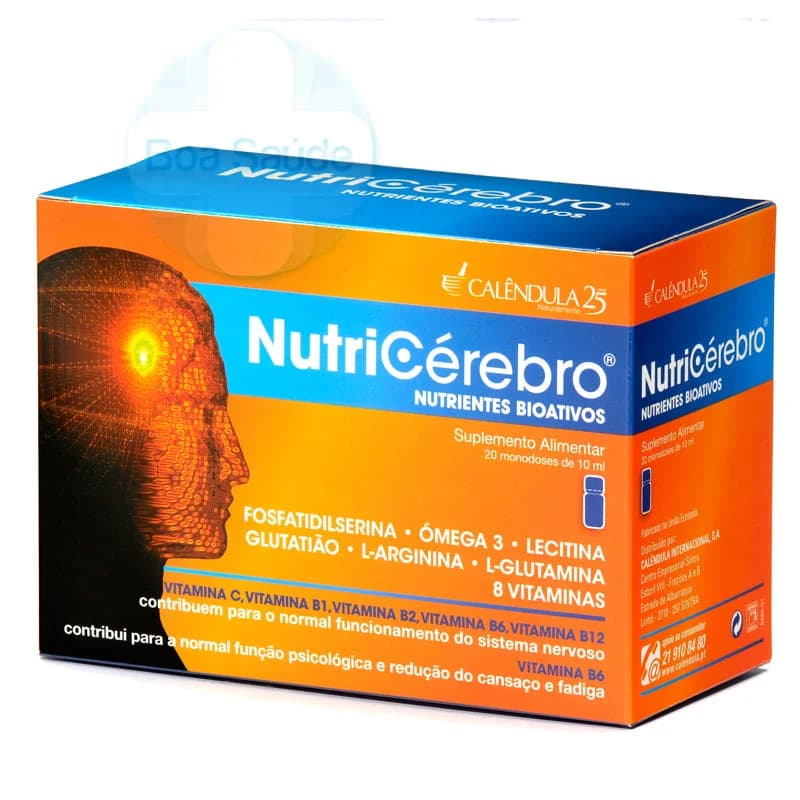 Calendula NutriCérebro Monodoses 20 Ampolas