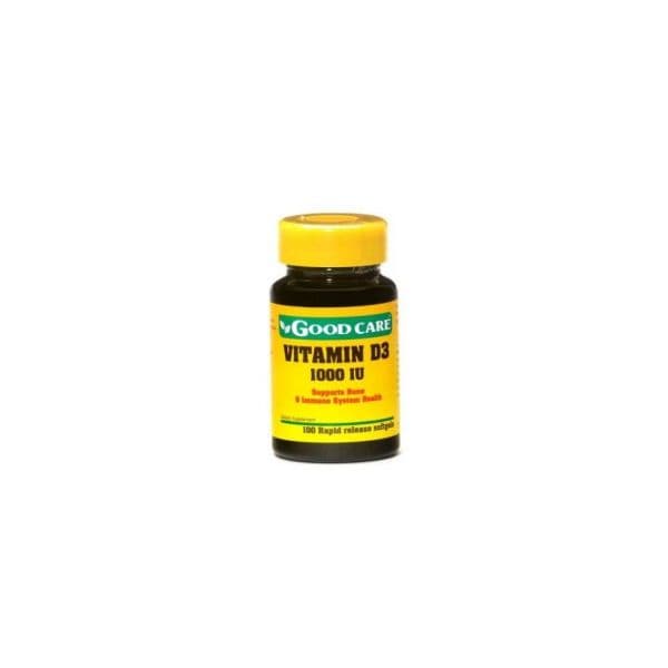 Good Care Vitamina D3 1000iu - 100 Cápsulas