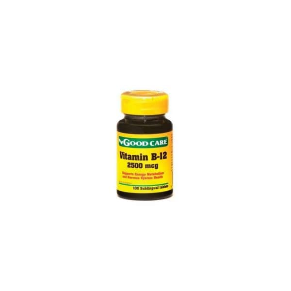 Good Care B12 2500mcg 100 Comprimidos