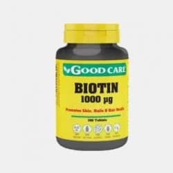 Good Care Biotin 1000µg 100 Comprimidos