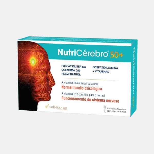 Calêndula Nutricerebro 50+ 30 Ampolas