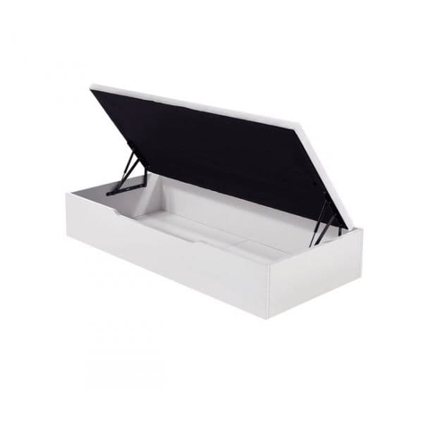 Molaflex Base Flex Box Lateral Branco 105x200 Cama Rebatível Roupeiro Horizontal 105