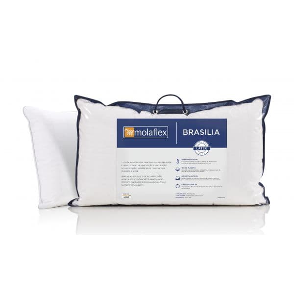 Molaflex Almofada Latex Brasilia 60x40