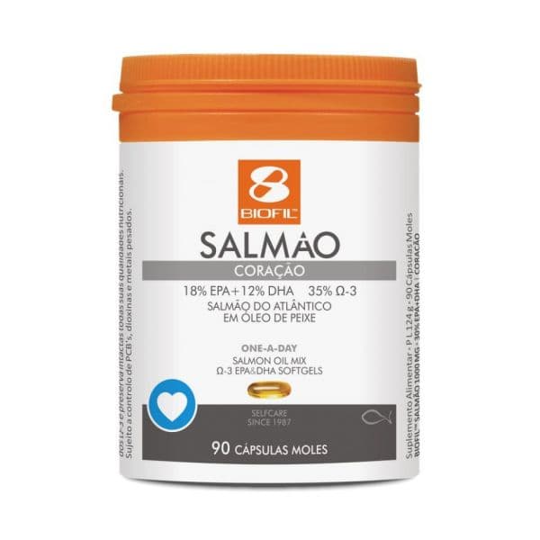 Biofil Óleo de salmão 1000Mg 90 Cápsulas