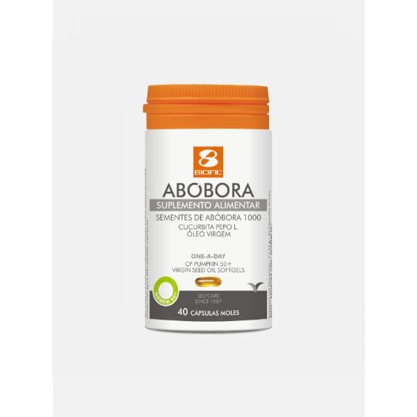 Biofil Abóbora 1000mg 40 Cápsulas