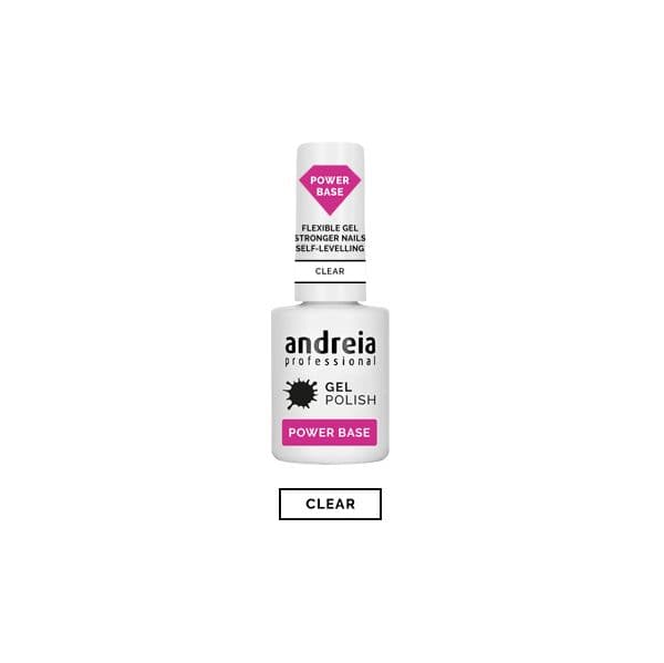 Andreia Power Base de Verniz de Gel Clear 10,5ml