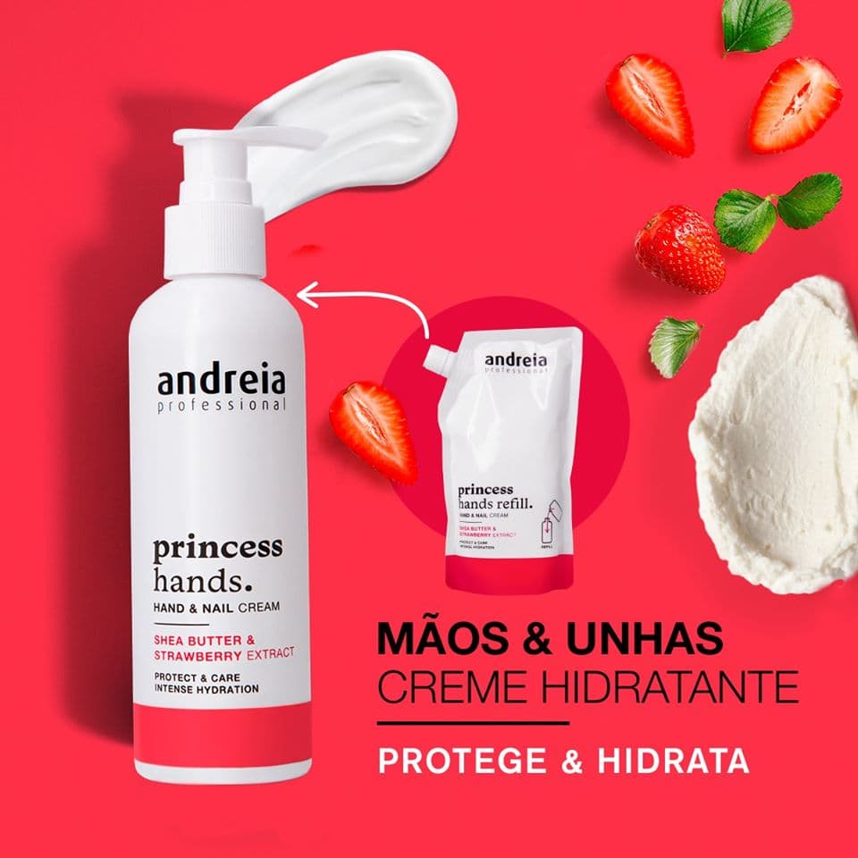 Andreia Princess Hands Creme de Mãos e Unhas 200ml