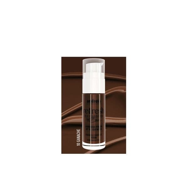 Andreia Refresh Silk Foundation By Bru Tom 10 Ganache 30ml