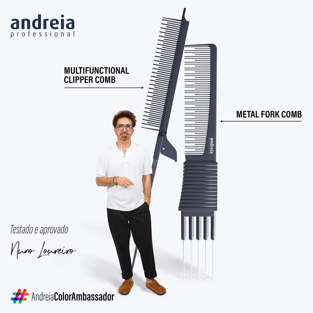 Pente Multifuncinal com Clipe Andreia - Multifuntional Clipper