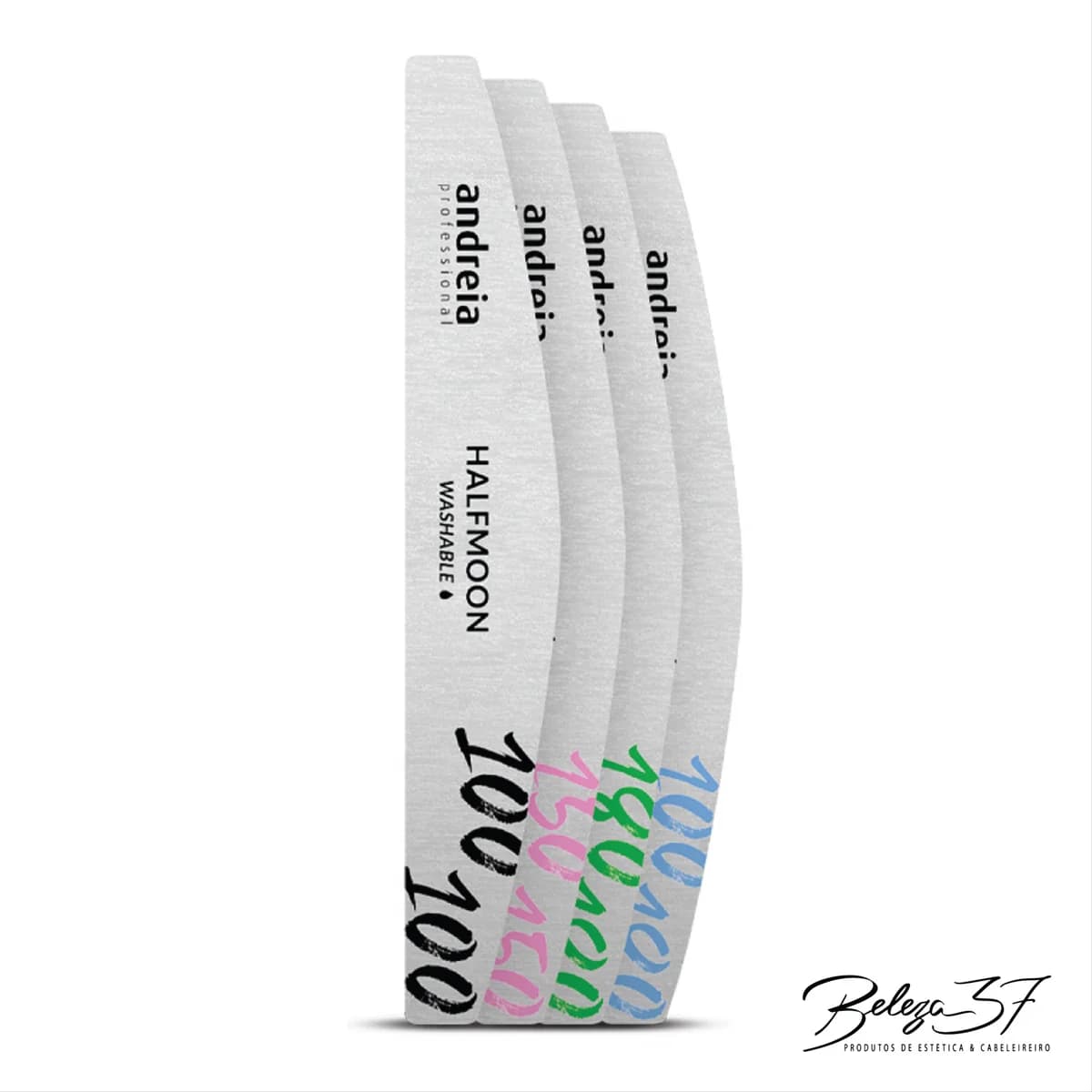 Lima Washable Pro Files Halfmoon Andreia 100/180 - Pack 10 unidades