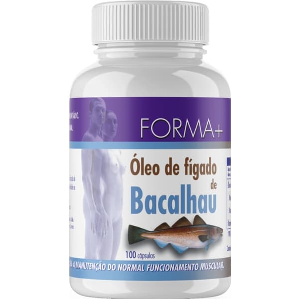 FORMA+ Oleo figado bacalhau x100