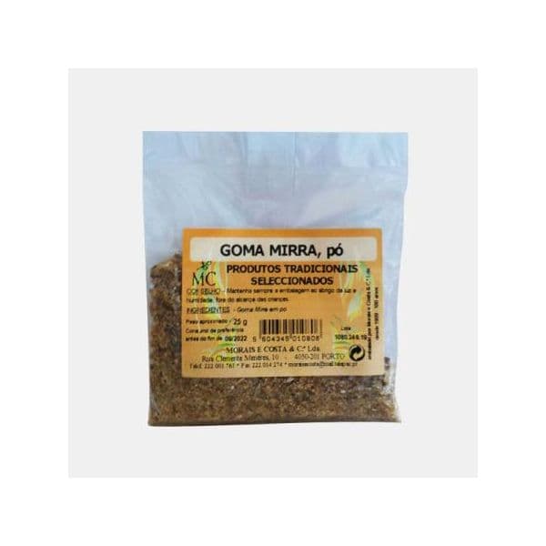Morais e Costa Goma Mirra, Po 25g