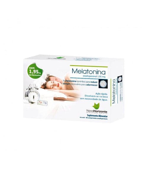 Novo Horizonte Melatonina Orodispersível 1,95mg 90 Comprimidos