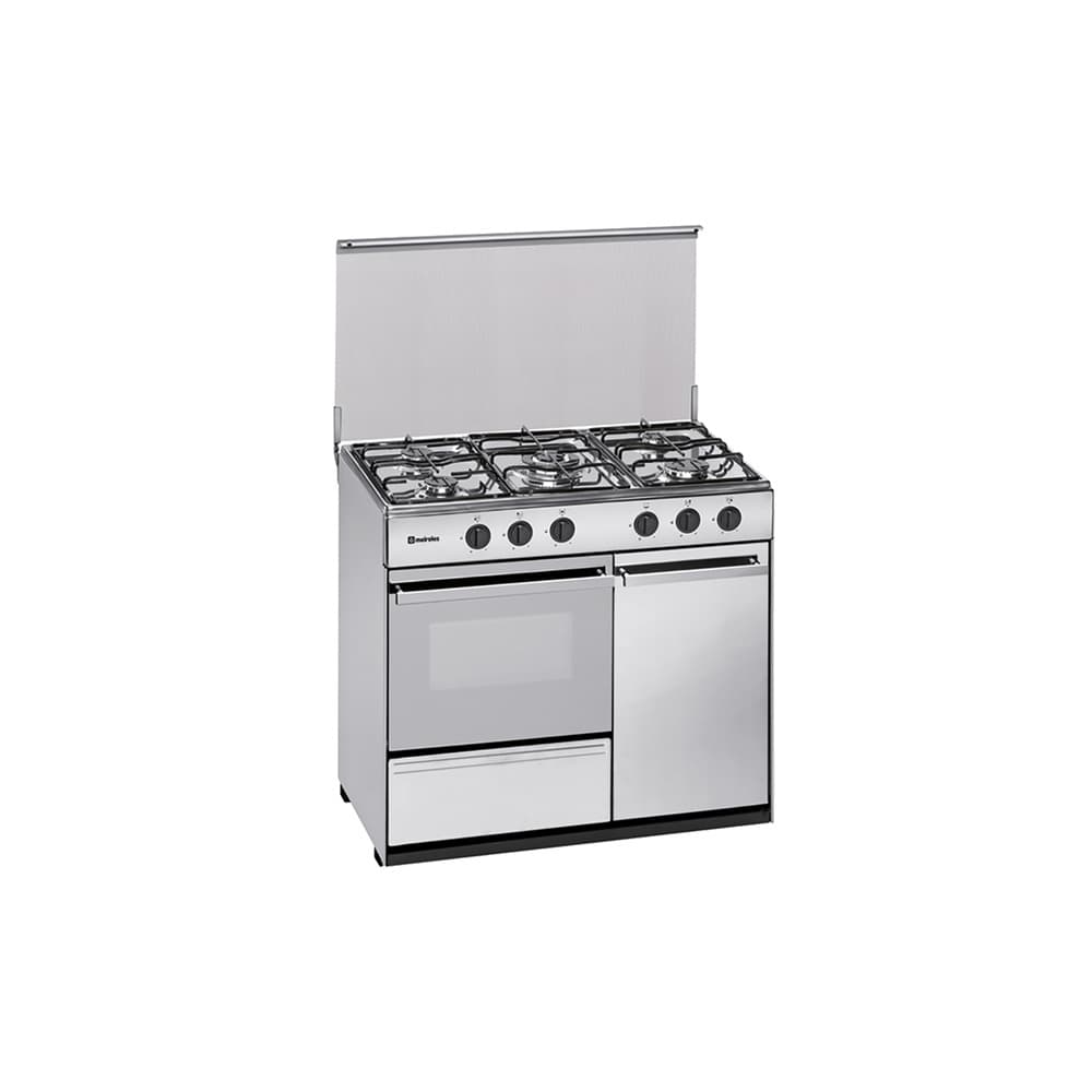 Fogão a Gás Meireles N 921 X Vs | 5 Queimadores, Forno Gás, 55L
