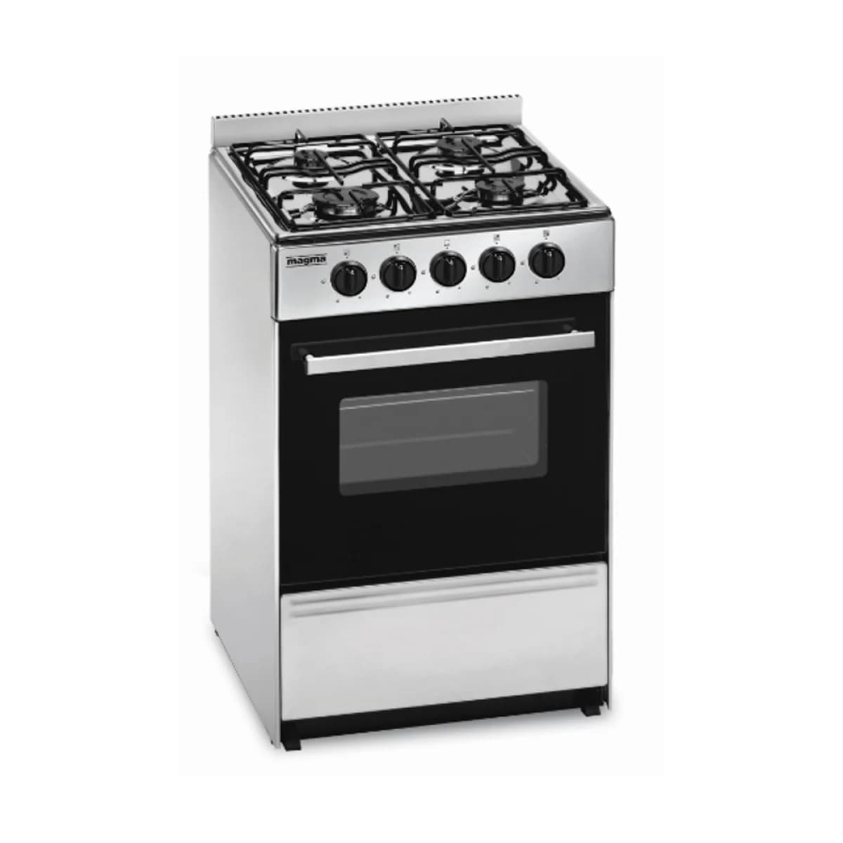 Fogão a Gás Magma 501XNATCT | 4 queimadores, Forno a Gás, 55L