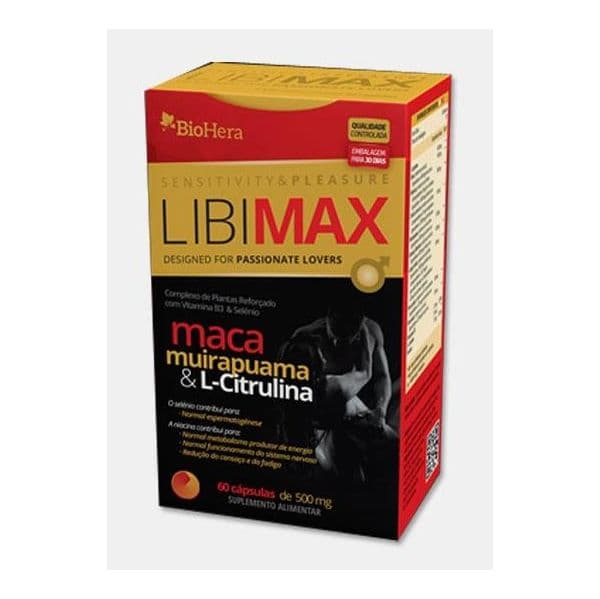 Bio-Hera Body Attack Libimax 60 Cápsulas
