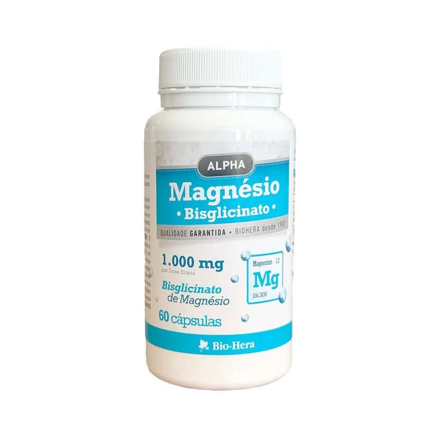 Bio-Hera Magnésio Bisglicinato 60 Cápsulas