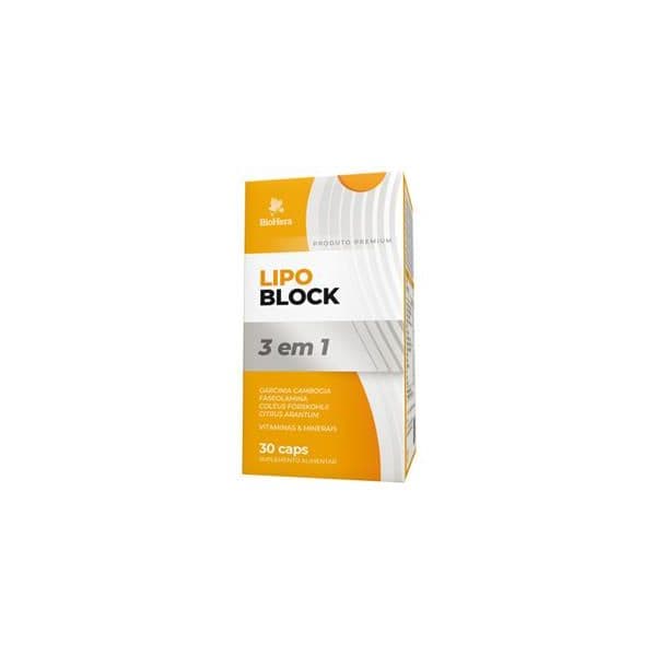 Bio-Hera Lipo Block 3 em 1 30 Cápsulas