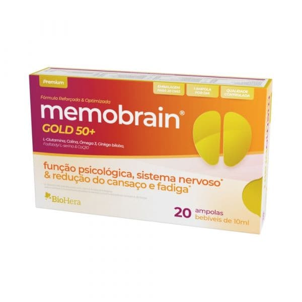 Bio-Hera Memobrain Gold 50+ 20 ampolas