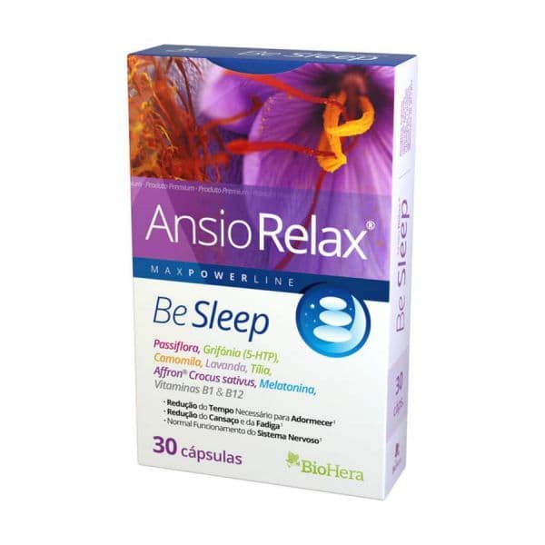 Bio-Hera AnsioRelax Be Sleep 30 Cápsulas