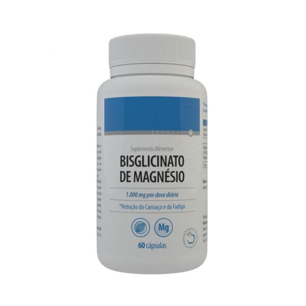 Healthy Diet Bisglicinato de Magnésio 1000mg 60 Cápsulas