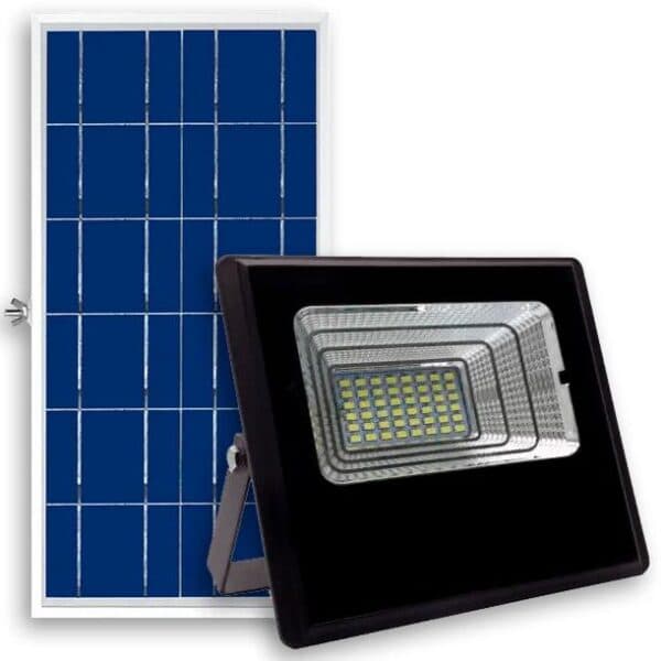 PROJETOR SOLAR 30W C/SENSOR E PAINEL FOTOVOLTAICO