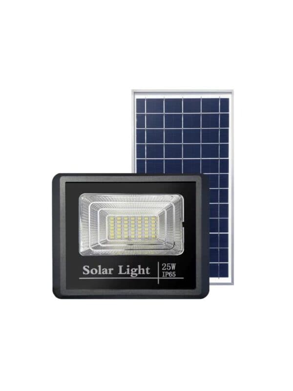 PROJETOR SOLAR 25W C/PAINEL FOTOVOLTAICO