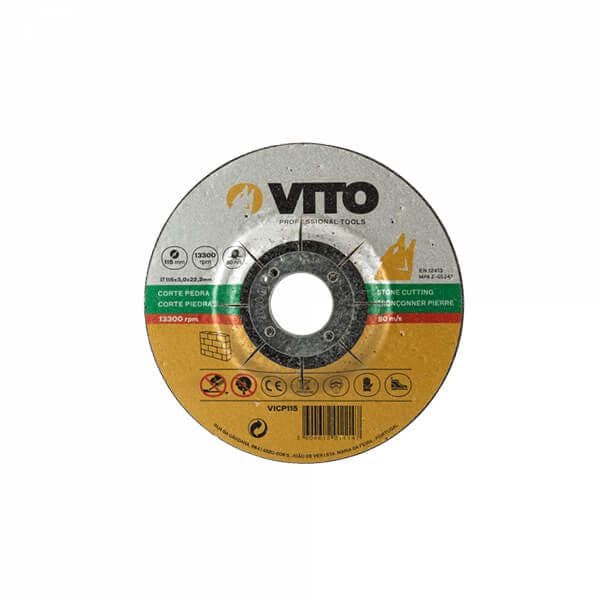 Vito Disco De Corte De Pedra 23 Cm - VICP230