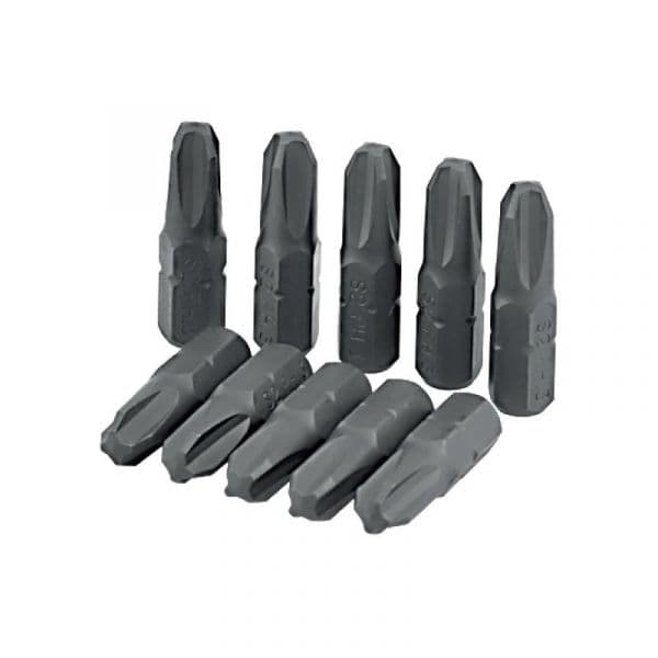 Vito Conjunto 10 Bits 1/4×25 mm Pozidrive PZ1 - VIBPZ1