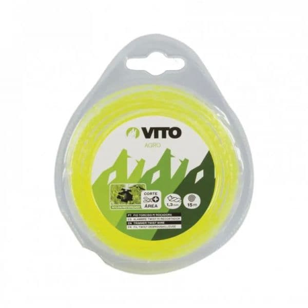 Vito Fio Torcido para Roçadora 2mm 15m