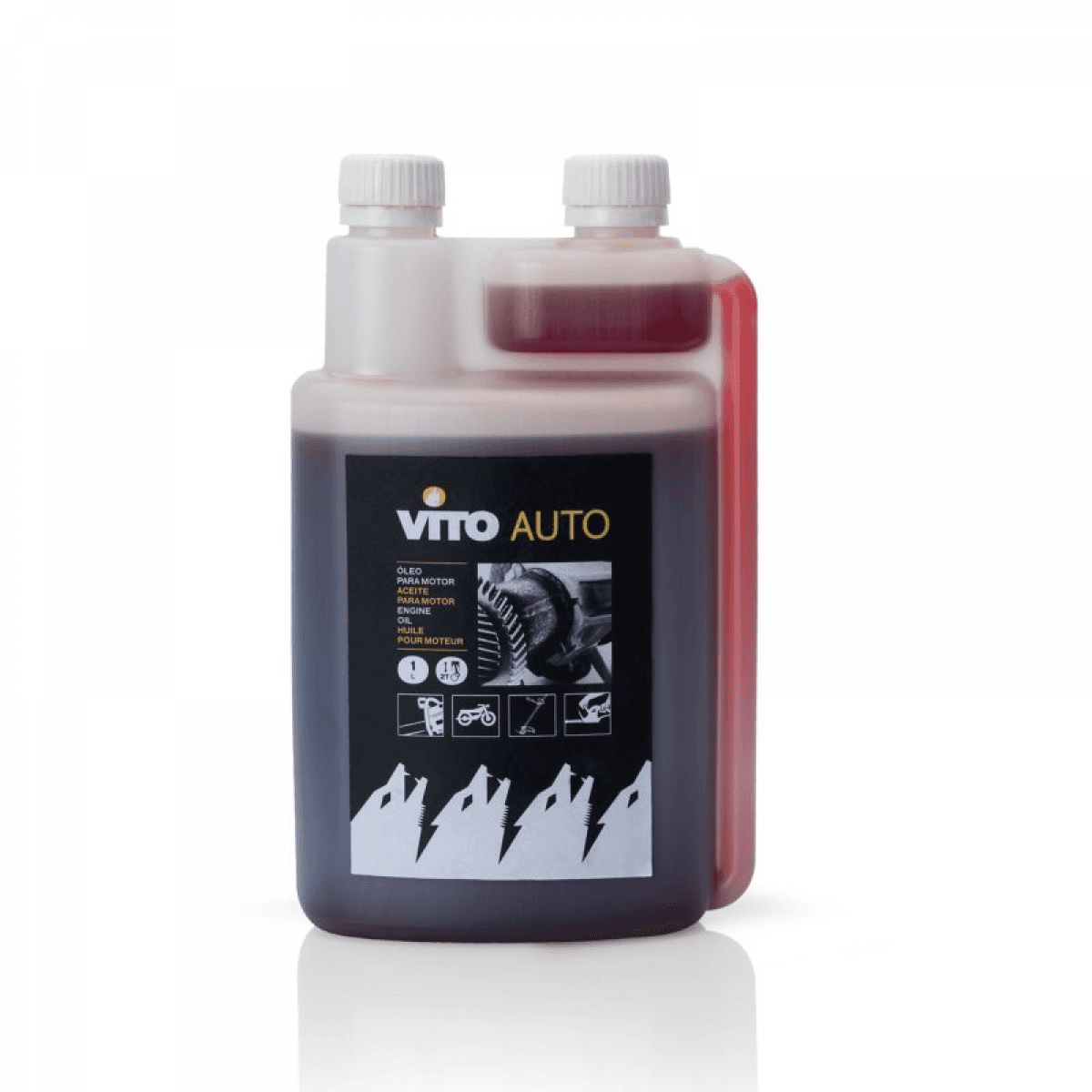 Vito Óleo Motor 2 Tempos 1 Litro com Doseador
