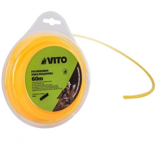 Vito Fio Nylon 1.6mm 15mts para Roçadora - VIFR16
