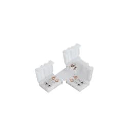 Conector clip T 3 pinos para fita LED 10mm 12v/24v Aslo
