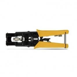 Alicate de compressão fichas f. bnc e rca Vito