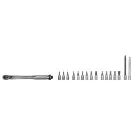 Chave dinamométrica 1/4" 2-24 nm com bits Vito