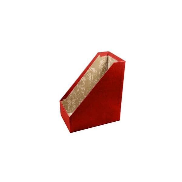 Porta Revistas Cartão 30x25x15.5cm Vermelho - 1704104