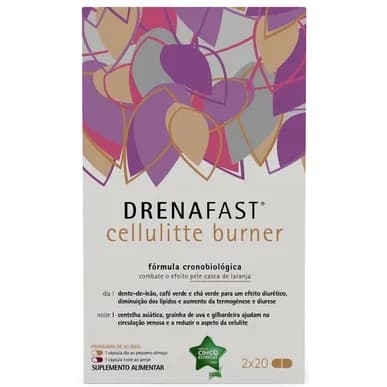 Drenafast Cellulite Burner 40 Cápsulas