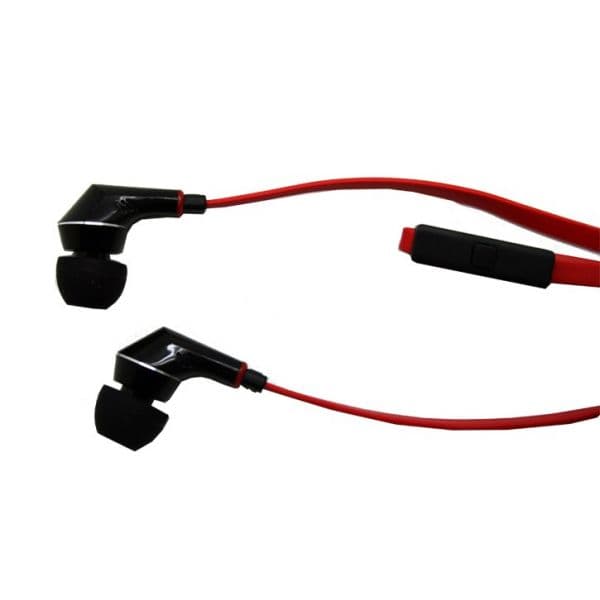 New Mobile Auriculares Stereo Flat com Micro Red - NM3502